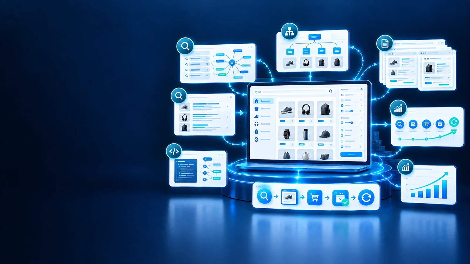 SEO-архитектура интернет-магазина связывает поисковый спрос, каталог, заказы и повторные продажи